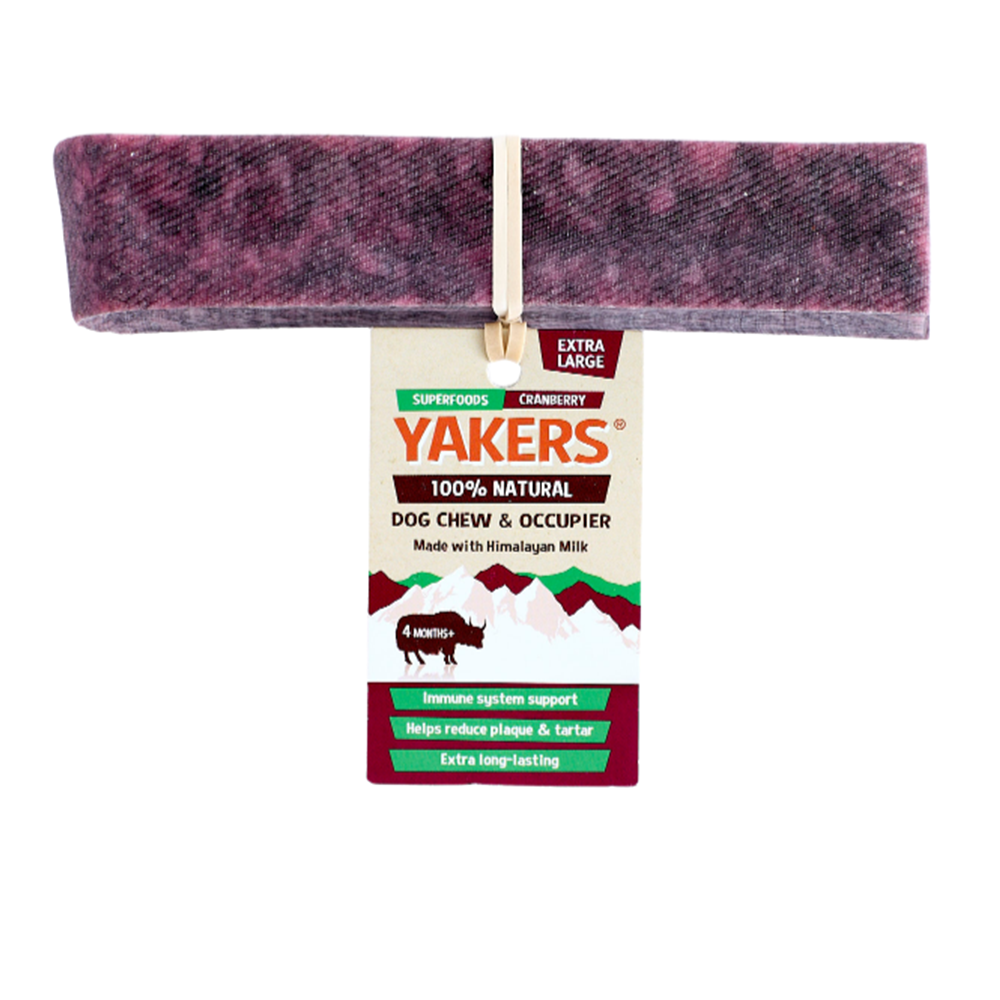 YAKERS Cranberry Dog Chew