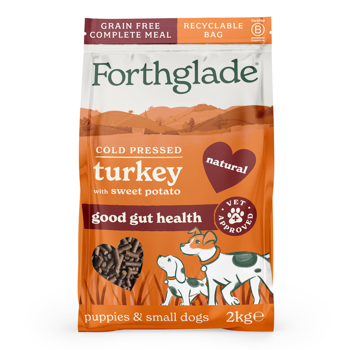 Small Breed Cold Pressed Turkey Dry Dog Food
