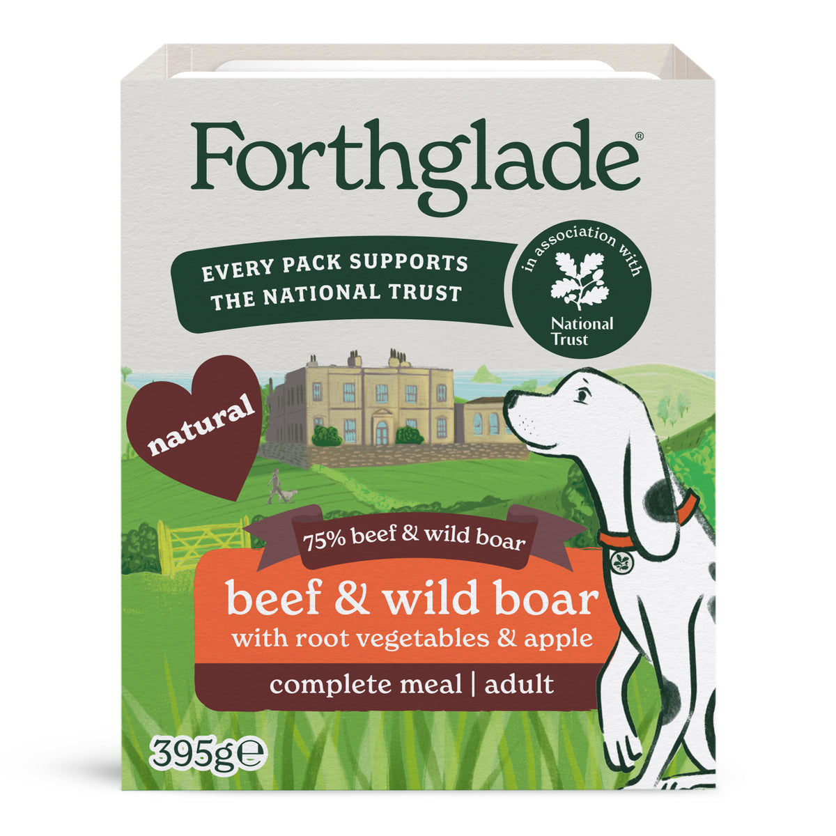 National Trust Beef & Wild Boar Gourmet Wet Dog Food