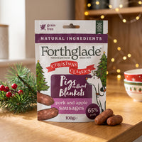 Meaty Sausages Christmas Special Pork & Apple Dog Treats