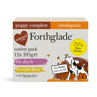 Puppy Duck & Chicken With Brown Rice Wet Dog Food Variety Pack