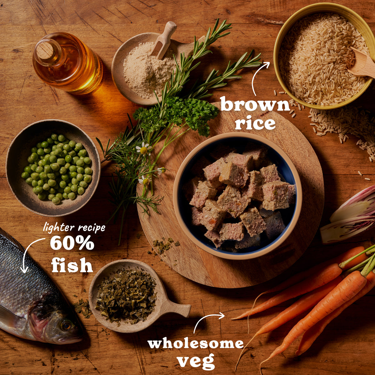 Senior White Fish & Brown Rice Wet Dog Food